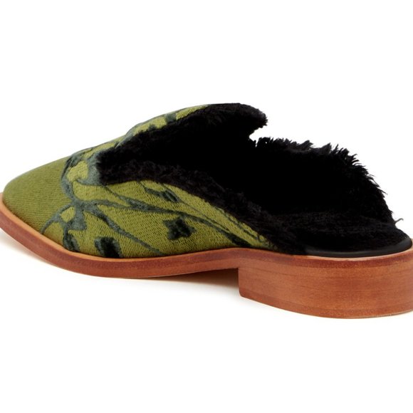 Free People Butterfly Effect Faux Fur Mule Shoes - Picture 5 of 7